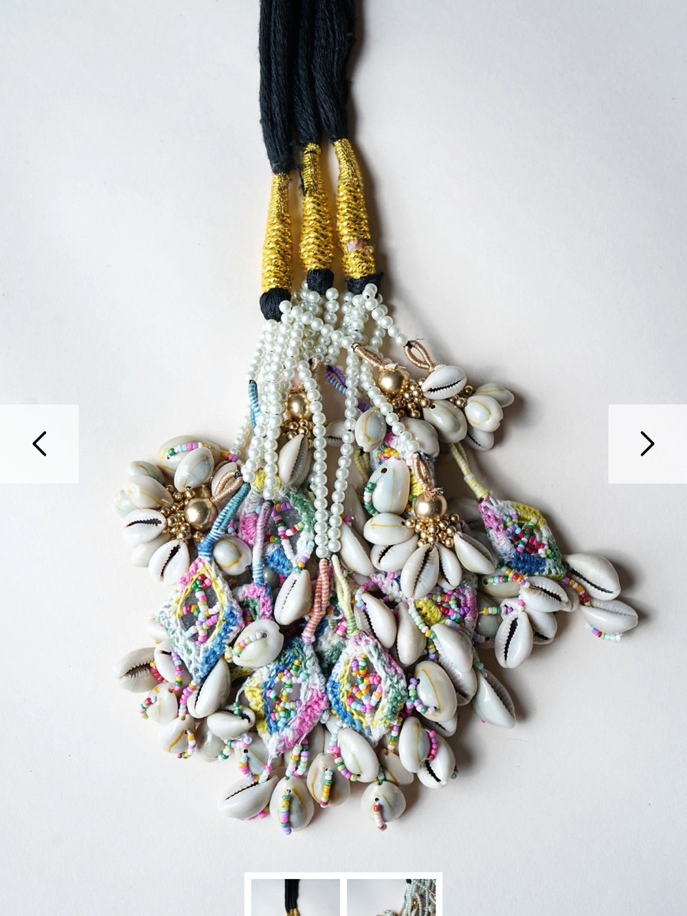 Boho Seashell Paranda for your hair
